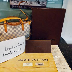 Louis Vuitton Riviera Handbag Damier PM